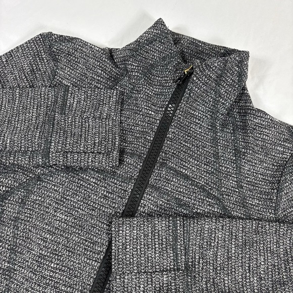 lululemon athletica Jackets & Blazers - Lululemon Womens Define Jacket Luon Heathered Black Sz 6 Zip Pockets Full Length